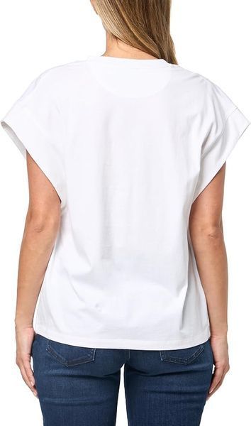 Комплект BOSS ciро-білий Soft Cotton Cuffed Lounge Pants and Relaxed Fit Pleated Shoulder T-Shirt 8571 фото