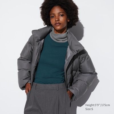 Лонгслив Uniqlo бирюзовый из серии Heattech (extra warm) 6761 фото