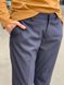 Жіночі сині стрейчеві штани від Uniqlo 4579 фото 4