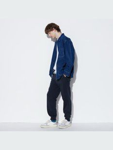 Спортивные штаны Uniqlo темно-синие Sweat Joggers 7727 фото