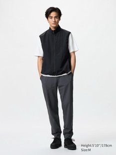 Спортивные штаны UNIQLO темно-серые Ultra Stretch Active Joggers (Longer) 7827 фото