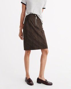 Юбка под замш Abercrombie & Fitch 2308 фото