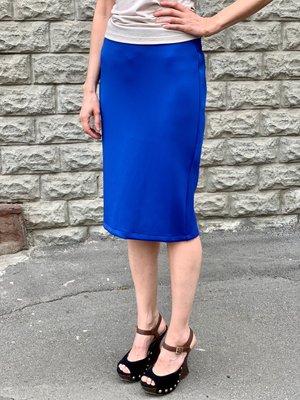 Синяя юбка Catherine Malandrino 3211 фото