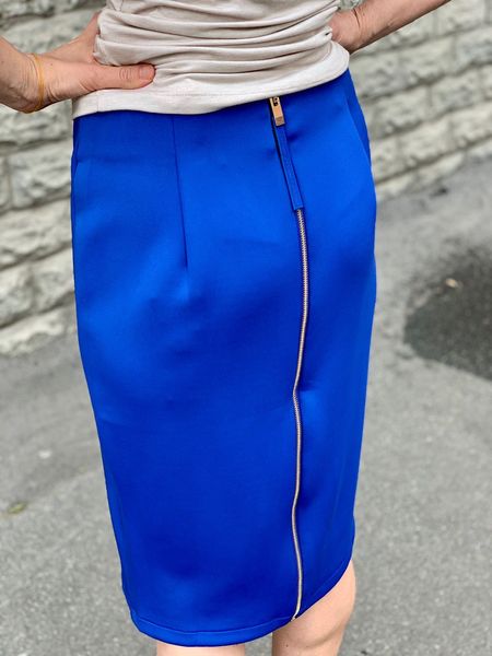 Синяя юбка Catherine Malandrino 3211 фото