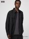 Жакет - рубашка Uniqlo U черная Utility Oversized Shirt | Long Sleeve 796911 фото 1