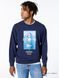 Cвiтшот Uniqlo темно-синiй UT Archive Louvre Graphic Sweatshirt  6947 фото 2