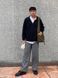 Кофта Uniqlo чорна Half-Zip Sweatshirt 7570 фото 4