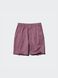 Шорты Uniqlo бордовые Easy Stretch Shorts 8377 фото 1