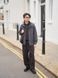 Спортивні штани Uniqlo U  коричневі Brushed Wide Sweatpants 8064 фото 2