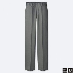 Серые брюки Uniqlo 32261 фото