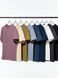 Футболка Uniqlo голубая Crew Neck T-Shirt 7388 фото 2