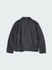 Кофта Uniqlo темно-синя Brushed Jersey Zip-Up Blouson 8062 фото 3