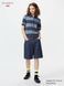 Шорти Uniqlo & JW Anderson темно-сині Denim Shorts 8290 фото 1