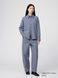 Рубашка Uniqlo U синяя Denim Oversized Shirt 80031 фото 2