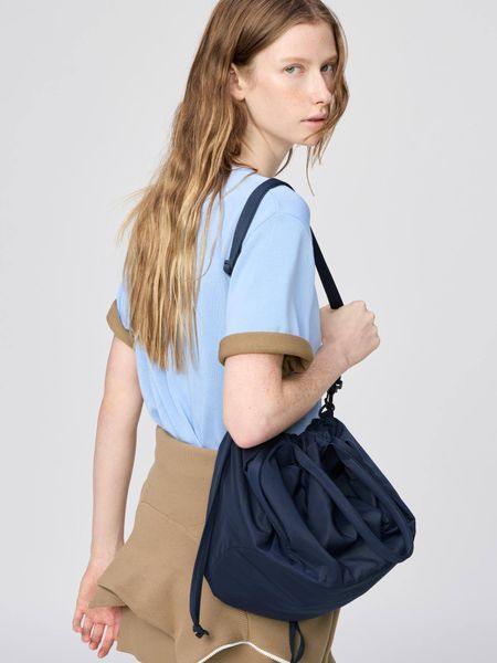 Сумка Uniqlo:С зелена Drawstring Bag 8615 фото