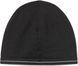 Шапка-бини BOSS черная Contrast Logo Beanie Hat with Line Trim 8592 фото 2