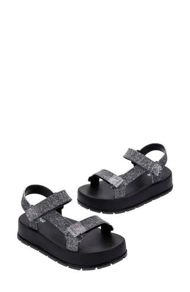 Босонiжки Melissa&nbsp;чорнi Flowing Denim Platform 8211 фото