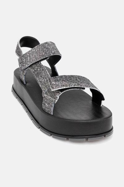 Босонiжки Melissa&nbsp;чорнi Flowing Denim Platform 8211 фото