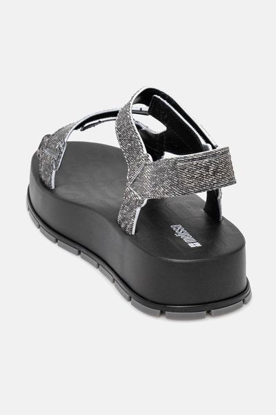 Босонiжки Melissa&nbsp;чорнi Flowing Denim Platform 8211 фото