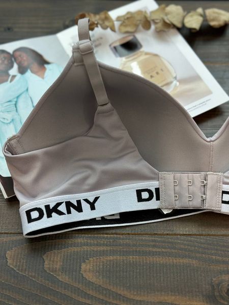 Бюстгальтер DKNY бесшовный серый 6479 фото