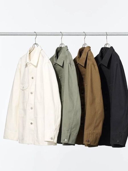 Жакет Uniqlo білий Utility Jacket 8575 фото