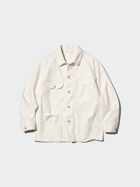 Жакет Uniqlo білий Utility Jacket 8575 фото