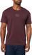 Футболка HUGO бордовая Logo Outline Short Sleeve T-Shirt 8458 фото 1
