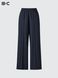 Брюки Uniqlo темно-сині Easy Wide Trousers 8244 фото 2