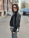 Куртка DKNY черная Faux Leather Moto Jacket 71841 фото 3