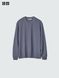 Лонгслив Uniqlo U серый из серии AIRism Cotton Crew Neck T-shirt Long Sleeve 7647 фото 1