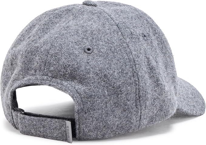 Бейсболка BOSS сіра Tonal Logo Wool Hat 8593 фото