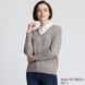 Серый шерстяной свитер от Uniqlo 4313 фото 1