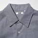 Рубашка Uniqlo U черная Boxy Shirt | Short Sleeve 8478 фото 4