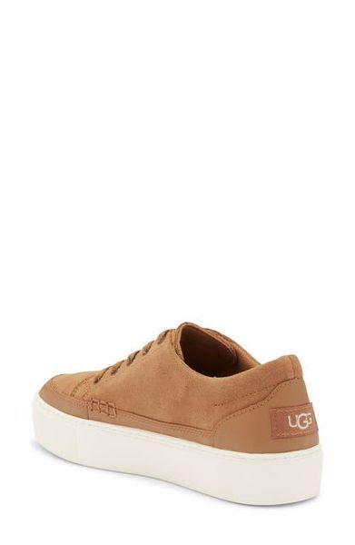 Кеди UGG коричневые Zilo Platform Sneaker  818211 фото
