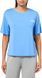 Футболка HUGO блакитна Relaxed Fit Contrast Logo T-Shirt 8459 фото 1