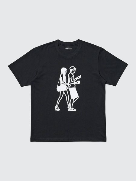Футболка Uniqlo черная UT ARCHIVE MoMA Collection Graphic T-Shirt 8149 фото