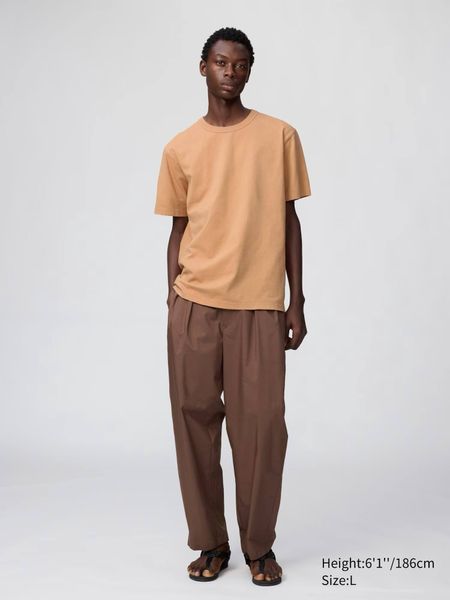 Футболка Uniqlo U світла Crew Neck T-Shirt 8380 фото