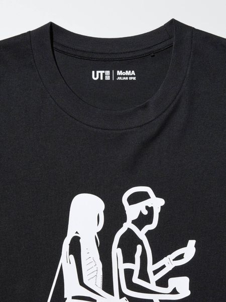 Футболка Uniqlo черная UT ARCHIVE MoMA Collection Graphic T-Shirt 8149 фото