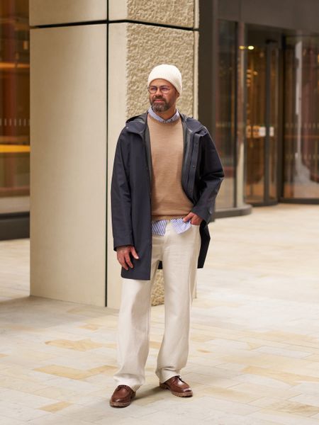 Пальто Uniqlo чорне BLOCKTECH Coat 7218 фото