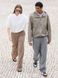 Брюки Uniqlo бежеві Easy Wide Trousers 8242 фото 3