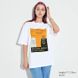 Футболка Uniqlo белая Jean-Michel Basquiat King Pleasure UT  6872 фото 3