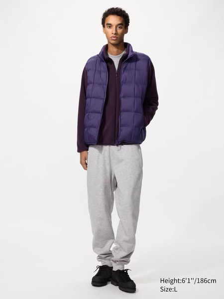 Жилетка Uniqlo фиолетовая PUFFERTECH Vest 8007 фото