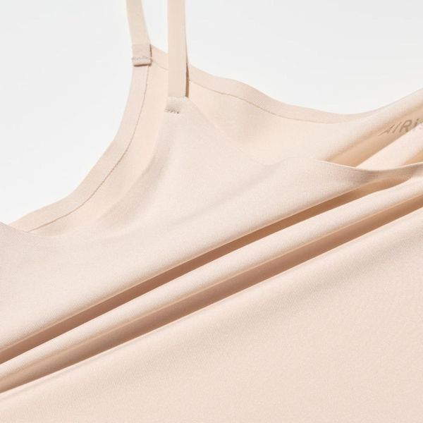 Топ камисоль Uniqlo пудровый AIRism Camisole 8274 фото