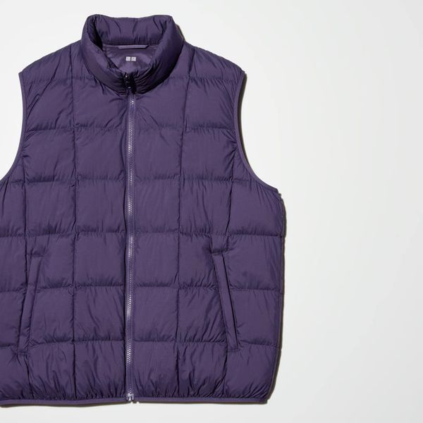 Жилетка Uniqlo фиолетовая PUFFERTECH Vest 8007 фото