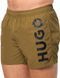 Пляжные шорты HUGO оливковые Abas Swim Trunks 8447 фото 2