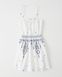 Белое платье с вышивкой Abercrombie & Fitch 2724 фото 4