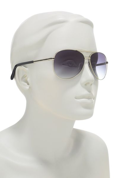 Солнцезащитные очки Diane von Furstenberg в серебре 4545 фото