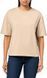 Футболка HUGO бежева Center Logo Relaxed Fit Short Sleeve T-Shirt 8460 фото 1