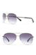 Солнцезащитные очки Diane von Furstenberg в серебре 4545 фото 6