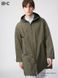 Пальто Uniqlo:C оливковое BLOCKTECH Coat 83451 фото 1